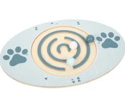 Planche d'équilibre labyrinthe en bois