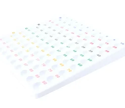 Plateau 1 à 90 contrôle tirage loto Grand modèle pour boules 22 mm (sans boules)