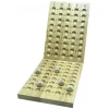 Plateau contrôle bois pour tirage loto boules de 1 à 90 de 24 mm