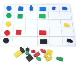 Plateau de jeu tableau 30 cases - 29 x 20 cm