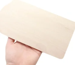 Plateau en bois naturel à personnaliser - 21 cm