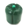 Poivron vert en bois de 4.5 x 3.9 cm légume jouet