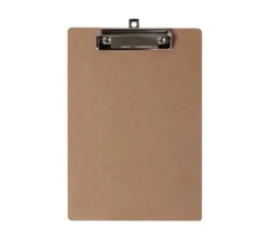 Porte bloc A4 - écritoire à pince bois reconstitué aggloméré