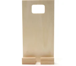 Porte téléphone en bois à décorer