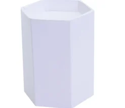 Pot à crayons hexagonal 10 cm