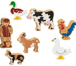 Poussin jaune en bois 48 x 38 x 25 mm