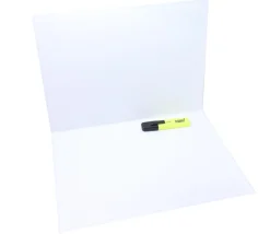 PR3+ Plateau de jeux 554 x 380 mm grand format pliable en 2 rectangle