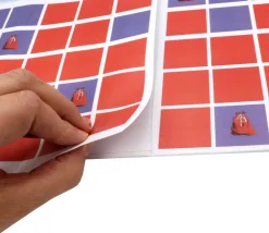 PR2N Plateau de jeu rectangle 380 x 277 mm moyen format pliable en 4