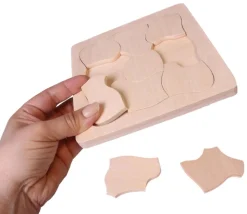 Puzzle 9 pièces en bois à personnaliser