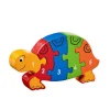 Puzzle bois tortue 1 à 5 - commerce équitable