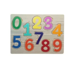 Puzzle des chiffres en bois - 30 x 21 cm