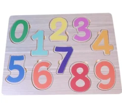 Puzzle des chiffres en bois - 30 x 21 cm