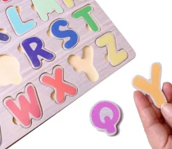 Puzzle des lettres en bois - 30 x 21 cm