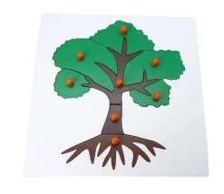 Puzzle en bois arbre - 8 pièces