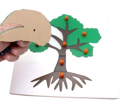 Puzzle en bois arbre - 8 pièces