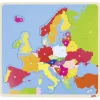 Puzzle en bois découverte des pays d'Europe - 35 pièces