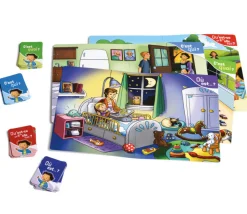 Qui cherche Quoi Où ? - Jeu éducatif de 1 an 1/2 à 3 ans