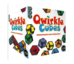 Qwirkle Cubes - Version cubes dés à jouer jeu formes et couleurs