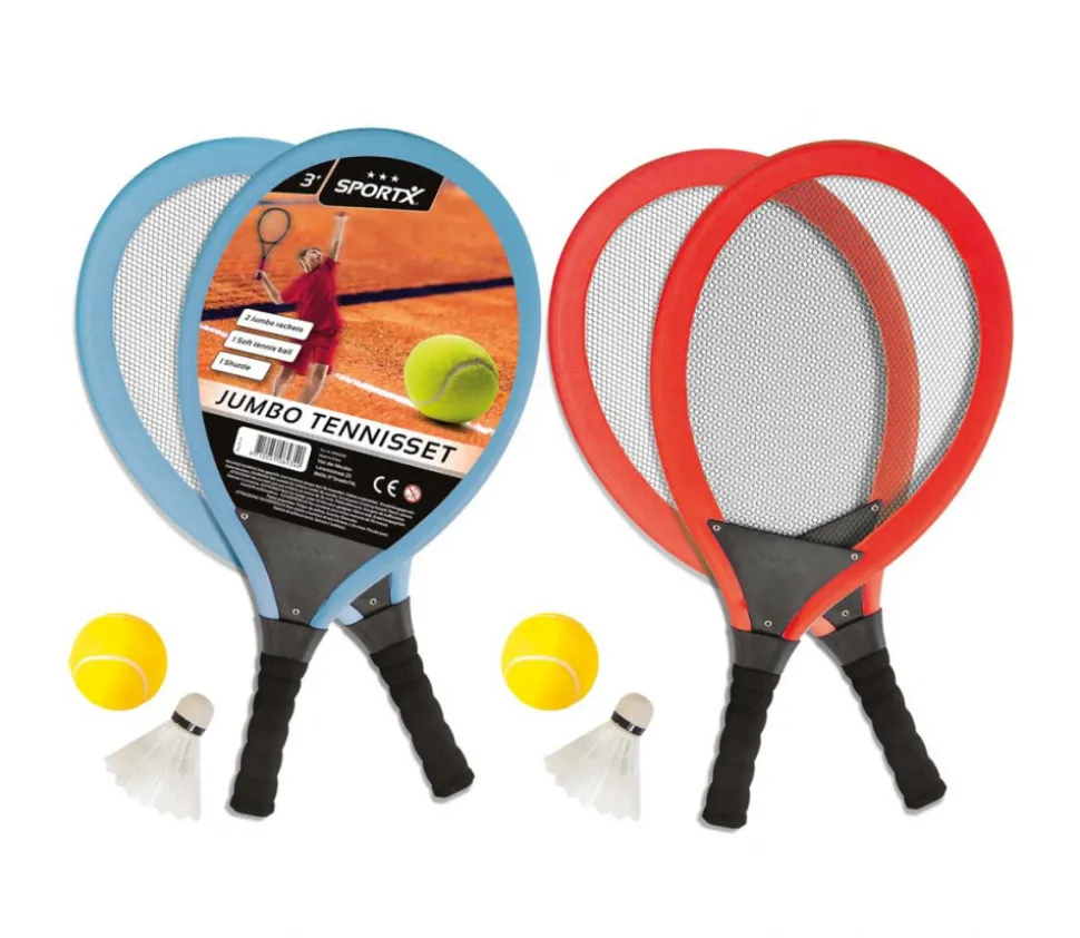 Raquettes jumbo enfant tennis badminton