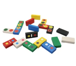 Rectangle 4 cm en bois. Domino neutre 40 x 20 x 8 mm à l'unité