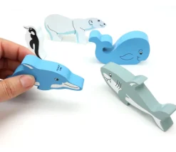 Requin en bois 44 x 103 x 15 mm