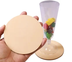 Rond en bois de 10 cm plat CP