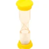 Sablier de jeu 1 minute - JAUNE - 9.8 cm MM