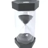 Sablier ultra lisible de 60 minutes /1 heure - NOIR - 30 cm GEANT