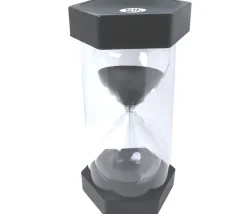 Sablier ultra lisible de 60 minutes /1 heure - NOIR - 30 cm GEANT