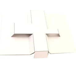 Sabot cale carton blanc intérieur pour boite R1