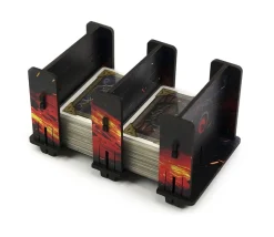 Sabot double noir MDF lave 2S pour mini cartes 42 x 64 mm