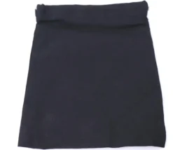 Sac coton noir 17 x 14 cm avec cordelette de serrage taille M