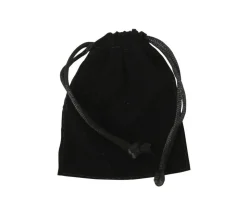 Sac suédine 85 x 70 mm NOIR modèle 0