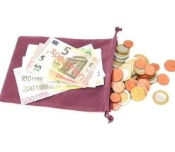 Sac suedine 125 x 175 mm modèle 2 violet