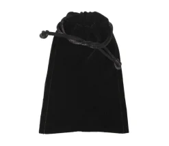 Sac suedine 95 x 140 mm modèle 1 noir