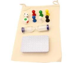 Sac tissu M 20 x 15 cm - sachet 100% coton pour pions de jeux