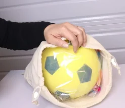 Sac tissu XXL pour pions de jeux 35 x 40 cm