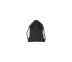 Sac velours noir 140 x 95 mm taille S+ pour pions de jeux