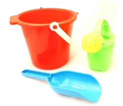 Seau plastique 2 litres gradué avec anse et bec verseur