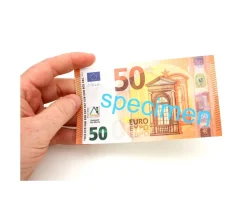 Set 100 billets de 50 euros factices pour jeux