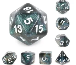 Set 7 dés multi-faces - Everclear Aurora