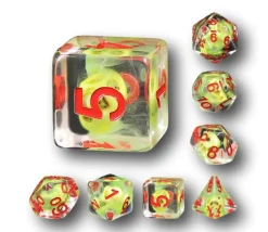 Set 7 dés multi-faces - Sulfer Skull