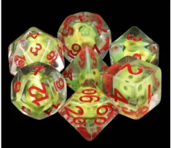 Set 7 dés multi-faces - Sulfer Skull