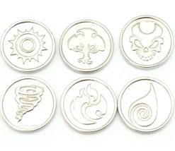 Set 6 pièces métal 6 éléments - Legendary