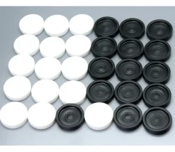 Set 30 pions backgammon jacquet plastique