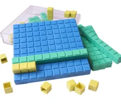 Set Base 10 - plaque centaine encastrable avec dizaines et unités