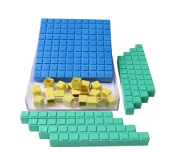 Set Base 10 - plaque centaine encastrable avec dizaines et unités