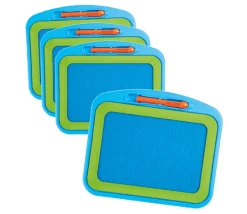 Set de 4 Jeux poinçonnage : Ardoise + poinçon pré-écriture