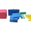 Set de calcul décimal Base 10 - 121 pièces encastrables replastic