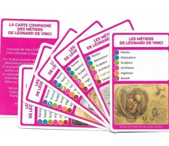 SoCartes Jeu de cartes éducatif façon 7 familles